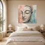 Meditativer Buddha Wandbild, Acrylbild oder Fine Art Print