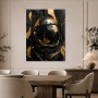 Luxuriöses Astronautenmotiv als Acrylbild oder Modernes Wandbild