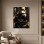 Luxuriöses Astronautenmotiv als Acrylbild oder Modernes Wandbild
