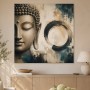 Buddha im Fokus als Modernes Wandbild oder Acrylbild