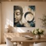 Buddha im Fokus als Modernes Wandbild oder Acrylbild