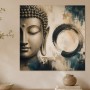 Buddha im Fokus als Modernes Wandbild oder Acrylbild