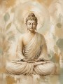 Meditativer Buddha als Wandbild oder Fine Art Print