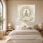 Meditative Lotus Buddha Leinwand oder Fine Art Print