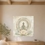 Meditative Lotus Buddha Leinwand oder Fine Art Print