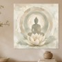 Meditative Lotus Buddha Leinwand oder Fine Art Print