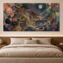 Mystischer Mondgarten als Fine Art Print oder Leinwandbild