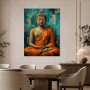 Meditativer Buddha als Leinwandbild oder Acrylbild
