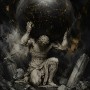 Atlas und der Sternhimmel als Wandbild oder Kunstwerk