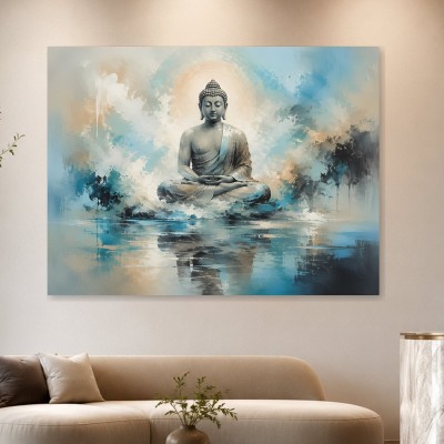 Buddha Ruhe zwischen Himmel und Wasser, Wandbild oder Fine Art Print
