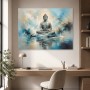 Buddha Ruhe zwischen Himmel und Wasser, Wandbild oder Fine Art Print
