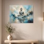 Buddha Ruhe zwischen Himmel und Wasser, Wandbild oder Fine Art Print