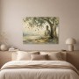 Buddha unter dem Baum als Leinwand oder Acrylbild