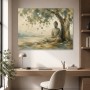 Buddha unter dem Baum als Leinwand oder Acrylbild