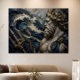 Neptun mit Wellen, Wandbild oder Fine Art Print