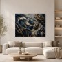 Neptun mit Wellen, Wandbild oder Fine Art Print