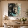 Meditativer Buddha als Acrylbild oder Kunstdruck für stilvolle Räume