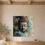Meditativer Buddha als Acrylbild oder Kunstdruck für stilvolle Räume