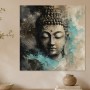 Meditativer Buddha als Acrylbild oder Kunstdruck für stilvolle Räume