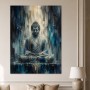 Meditative Buddha als Acrylbild oder Leinwand