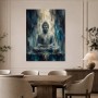 Meditative Buddha als Acrylbild oder Leinwand