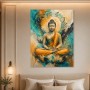 Meditativer Buddha als Leinwandbild oder Acrylbild