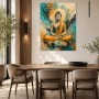 Meditativer Buddha als Leinwandbild oder Acrylbild