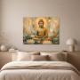 Meditativer Buddha als Leinwandbild oder Acrylbild