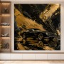 Luxuriöses Wandbild oder Fine Art Print mit klassischem Sportwagen