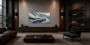 Sportwagen am Meer als Fine Art Print oder Leinwandbild