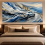 Sportwagen am Meer als Fine Art Print oder Leinwandbild