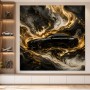 Sportwagen als Luxus Wandbild oder Fine Art Print