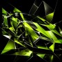 Abstraktes Wandbild oder Acrylbild mit futuristischem Sportwagen
