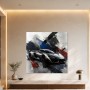 Sportwagen Dynamik als Wandbild oder Acrylbild für moderne Räume