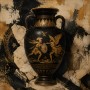Antiker Kriegerkrug als Wandbild oder Fine Art Print