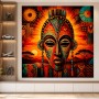 Afrikanische Maske als Modernes Wandbild oder Kunstdruck