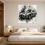 Klassischer Aston Martin als Leinwand oder Fine Art Print