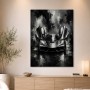 Dynamischer Supersportwagen als Leinwand oder Acrylbild