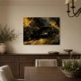 Dunkler Sportwagen als Leinwandbild oder Fine Art Print