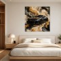 Schwarzer Sportwagen als Fine Art Print oder Luxus Wandbild