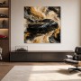 Schwarzer Sportwagen als Fine Art Print oder Luxus Wandbild
