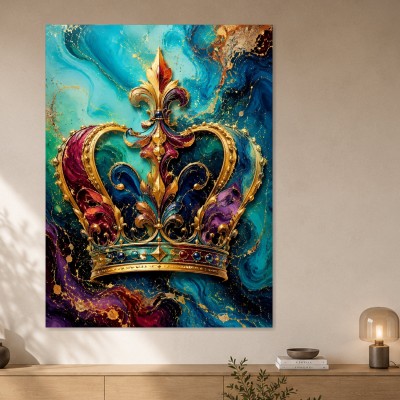 Königliche Krone als Wandbild oder Fine Art Print