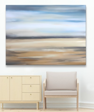 Wüstenlandschaft abstraktes Bild
