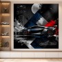 Sportwagen Design als Wandbild oder Kunstdruck