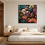 Masken und Fächer als Luxus Wandbild oder Fine Art Print