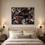 Elegantes Musikmotiv als Modernes Wandbild oder Kunstdruck
