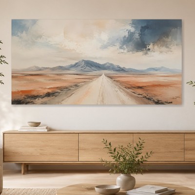 Weite Landschaft als Leinwand oder Fine Art Print