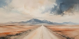 Weite Landschaft als Leinwand oder Fine Art Print