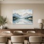 Bergsee in sanfter Weite, Leinwand oder Fine Art Print