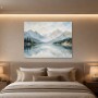 Bergsee in sanfter Weite, Leinwand oder Fine Art Print